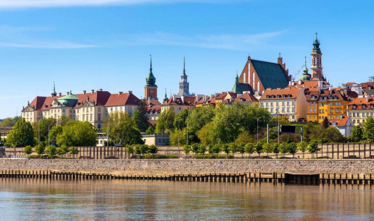 Warsaw Downtown View 3 Rooms 60M2+ Free Garage 2Km Old Town Metro 9Min Tram Ngoại thất bức ảnh